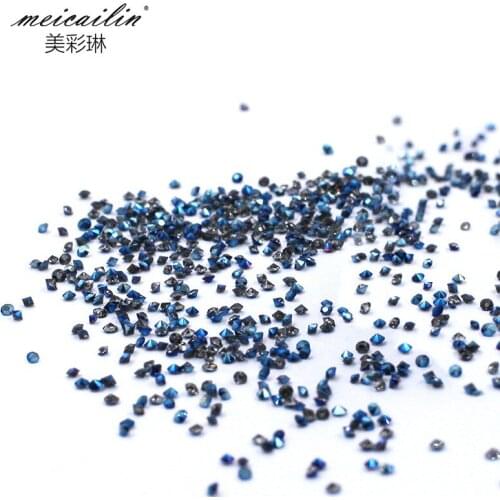 New Arrivals 1440pcs 3D Shiny Nail Art Rhinestone 1.3mm Micro Diamonds Zircon Rhinestones Round Mini DIY Crystal Decorations