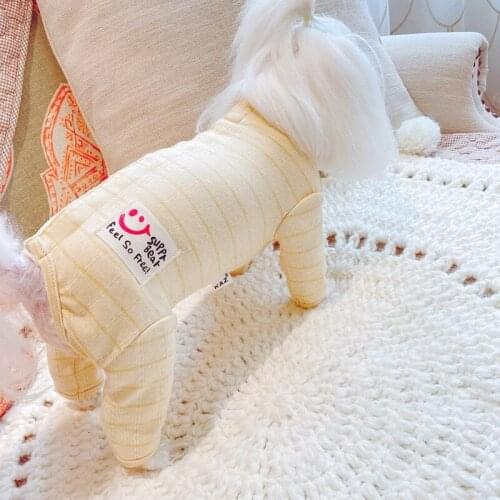 Girl Dog Clothes Puppy Winter Pajamas For Dogs Pomeranian Yorkshire Pet Overalls Poodle Boy Sleepwear Small Chihuahua Apparel