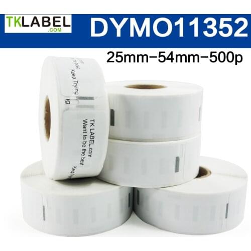 Dymo Label Sticker Roll 99014 / 99012 / 99015 / 11352 / 11356 / 4XL Size Compatible with Dymo Label Printer