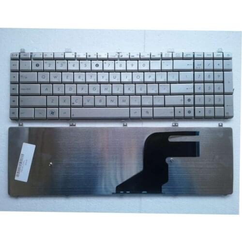 New Keyboard RU for ASUS N75 N75SF N75SL N75S N75YI267SL N75YI245SL N75Y russian laptop keyboard Silver replace notebook