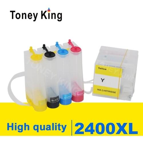 Toney King PGI-2400 CISS Ink Supply System For Canon MAXIFY IB4040 iB4140 MB5040 MB5140 MB5340 MB5440 Printer