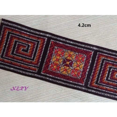 4cm nations style spiral ribbons,2 style for choose, European style accessories,XERY13797AA guitar strap ribbon