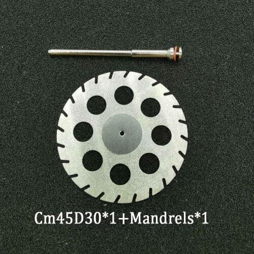 Dental Lab Polishing diamond Double sided cutting disc for Dental Cutting Plaster Disc Wheel Dental Lab Tool 45*0.30mm