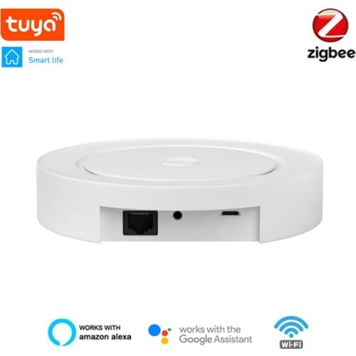 ZigBee Tuya Smart Gateway Mesh 3 In 1 Home Device Bridge Remote Control Smart Home Voice Control Works With Alexa Google Home