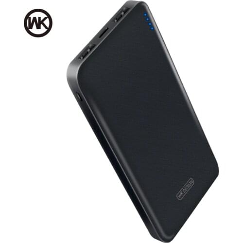 WK Mini Power Bank 10000mAh Powerbank for Xiaomi Power Bank Poverbank Power Supply Unit External Battery for iPhone Accessories