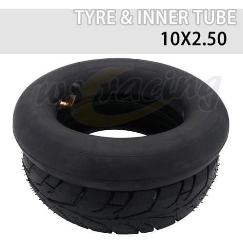 10*2.5 Heavy Duty Inner Tube outer Tyre For Electric Gas Scooter Inflation Wheel Pneumatic Balancing E-bike Motorcycle