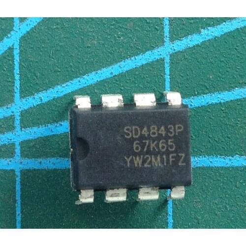 10Pcs SD4843P DIP-8 SD4843 DIP SD4843P67K65 3483P DIP8