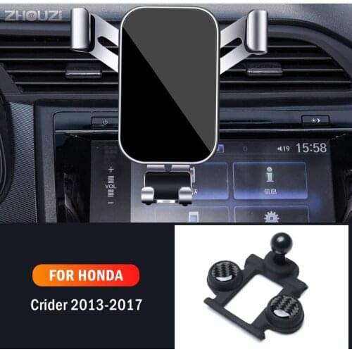 Car Mobile Phone Holder Mounts GPS Stand Gravity Navigation Bracket For Honda Crider 2013 2014 2015 2016 2017 Car Accessories