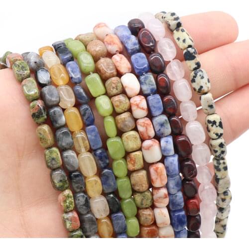 5X7mm IRREGULAR SHAPE NATURAL STONE BEADS SMALL BEADS ACCESSORIES MAKING FOR JEWELRY NECKLACE AND BRACELETS