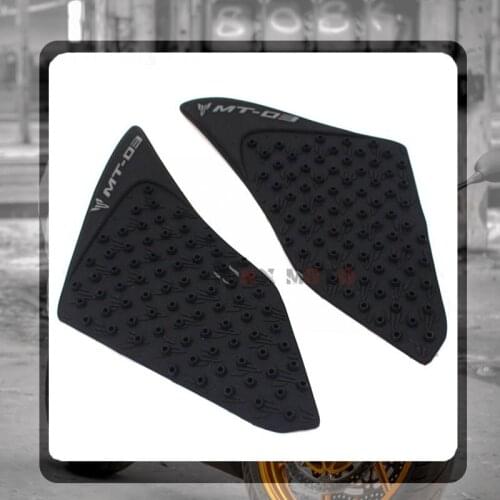 For YAMAHA MT 03 MT03 2015 2016 Motorcycle Tank Traction Pad 3M Side Gas Knee Grip Protector Anti Slip Stickers