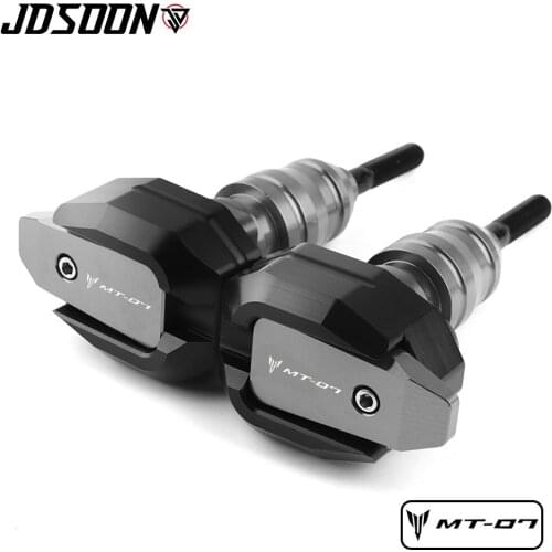 For YAMAHA MT 07 MT07 MT-07 FZ-07 2017 accessories Frame Sliders Protector Left and Right Anti 2014-2019