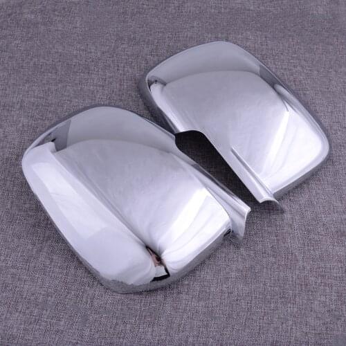 DWCX Rear View Door Side Mirror Cover Trim Frame Molding Chrome Fit for Dodge Journey 2009-2012 2013 2014 2015 2016 2017 2018