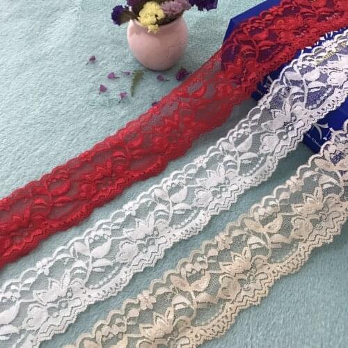 Elastic warp-knitted colorful lace, garment accessories, ladies vest waist seal lace accessories, model C1162
