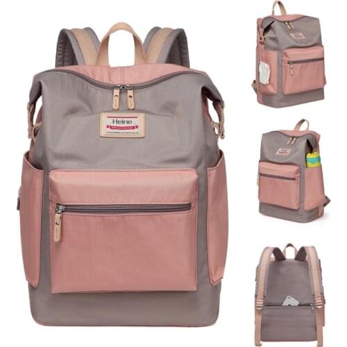 Heine Nursing bag Casual Bag Travel bag Mummy Backpack Diaper bag Thermos bag Portable Macaron Bebe accessories