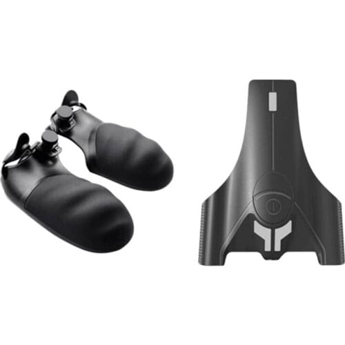 Game Controller Keyboard Mouse Converter+Non-Slip Grip for Ps3 Ps4 Switch Game Console with Customized Button