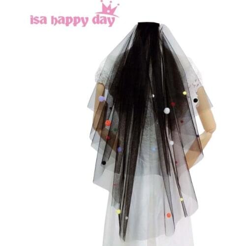 Isa Happy Day Wedding Short Veils