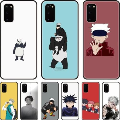 Japanese anime Phone cover hull For SamSung Galaxy S 8 9 10 20 21 Plus note 5G Lite Ultra Black Shell Cover
