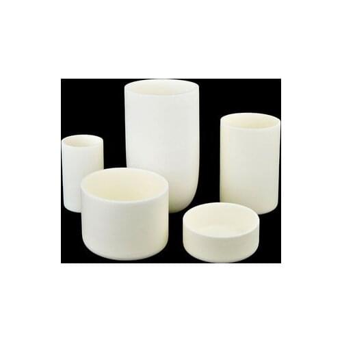Corundum crucible 99 porcelain alumina/cylindrical volatile moisture ash crucible high temperature resistance 1600 degrees