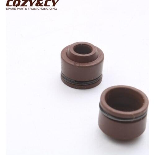 Valve stem oil seal for KYMCO Agility B&W Dink Eu3 Grand Dink Movie XL People Super 8 Vivio 125cc 150cc 100669240 00122779 4T