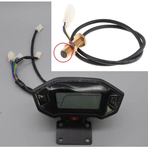 Modified 150cc 200cc 250cc atv quad buggy speedometer 300cc speedo odometer loncin jianshe bashan bull accessories free shipping