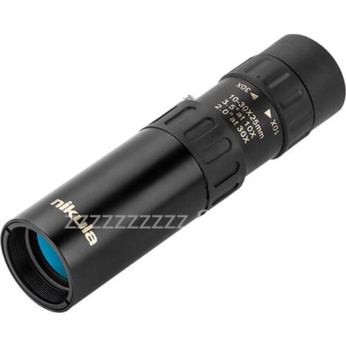 Monoculars 10-30x25 zoom monoculars high quality binoculars pocket binoculars hunting optical prism scope telescope
