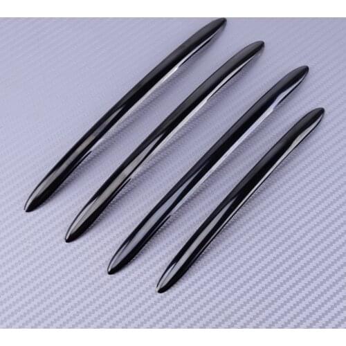 CITALL New Car Door Handle Cover Stripe Trim Sticker Fit for BMW 5 series F10 F18 F11 2011 2012 2013 2014 2015 2016 2017