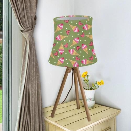 Ice Cream Print Multicolor Table Lamp Shades Wall Lamp Pendant Light Hanging Lampshade Modern Lamp Shades Cover