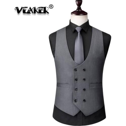 VEAKER Men's Suit Vests