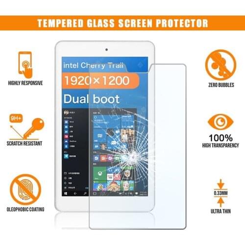 For Cube IWork 8 Air Full Tablet Tempered Glass 9H Premium Anti-Scratch Anti-fingerprint Film Protector Guard Cover