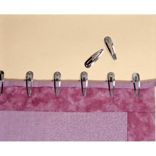 30 pcs Binding Hem Clips for Quilt binding and hems and holds quilt binding ,Delicate and no-pin fabric