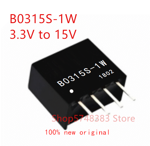 1PCS/LOT 100% new original B0315S-1W B0315S 1W B0315 3.3V to 15V isolation power supply