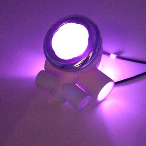 4pcs build-in ABS water proof RGB colorful underwater led spa light water jets lamp without light controller without adapter