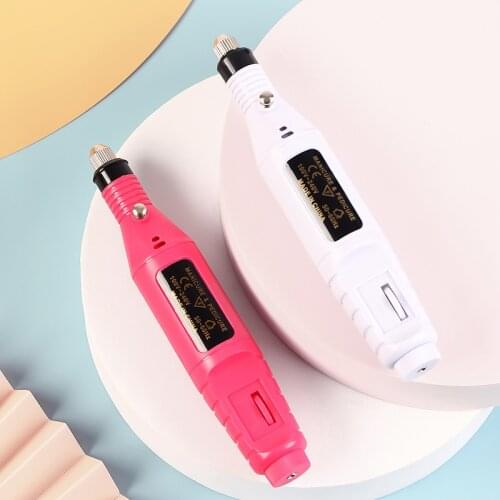 7 Colors Nail Polisher Mini Electric Nail Polisher Usb Portable Electric Nail Polisher Nail Tools Electric Manicure Drill Set