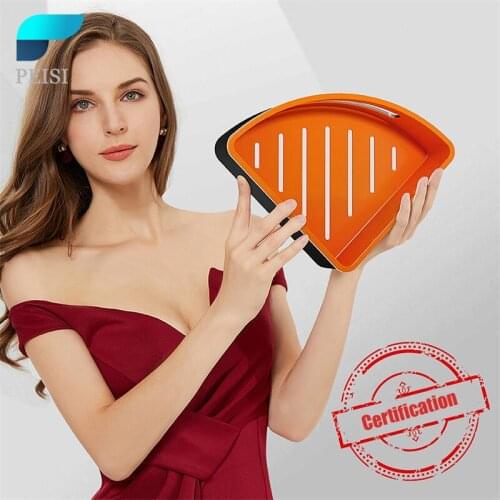 PEISI Aluminum Bathroom Shelf Wall Shelves Shelf Wall Mount Kitchen Drain Storage Rack Shampoo Holder Home Bathroom Accessories