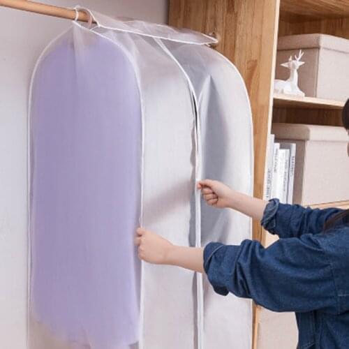 Garment Garment Dust Cover Non-woven Hanging Clothes Bag for Storage Clothes Hanging Suit ALI88