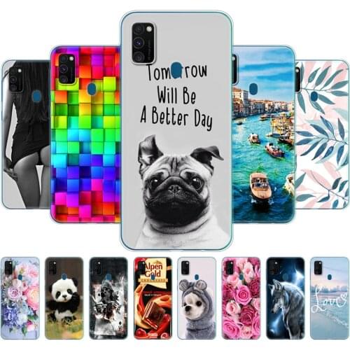 For Samsung Galaxy M30S Case Silicon Soft TPU Phone Case for Samsung M30s Back Cover for Samsung Galaxy M30s M 30s SM-M307 Coque