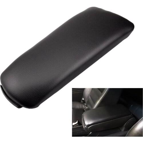 Black Console Arm Rest Lid Cover Practical Automotive Protective Accessory for Audi A4 A6 B6 B7 C6 S4 Storage Box Lid
