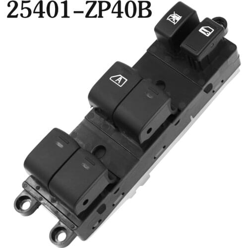 25401-ZP40B Electric Power Window Master Switch for 2005-2008 Pathfinder Front 25401ZP40B 25401 ZP40B
