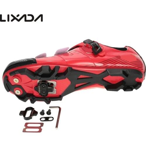 Lixada Mountain Pedal Cleat Bicycle Mountain Cleat Biking MTB Cleat Set Clips Kit Hardware Bicycle Cleat Professional Pedal