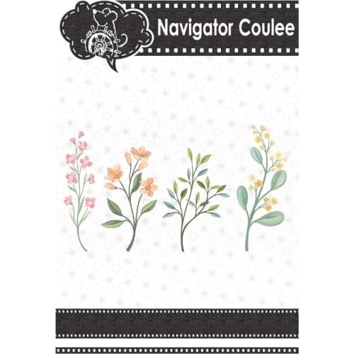 Spring flowers and leaves metal cutting mold, combination set, scrapbook, paper, craft knife, mold, blade, die decoration 2021