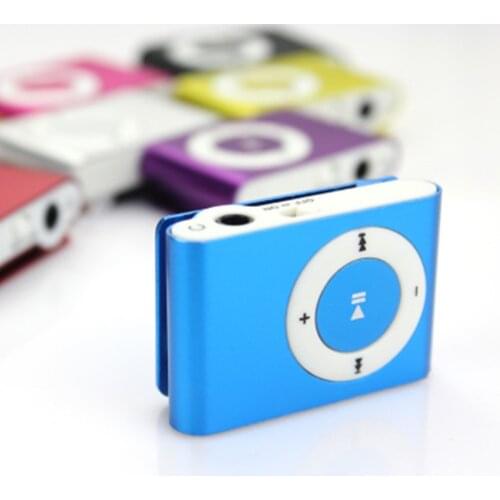 Mini Portable MP3 Music Player Light Hifi Clip MP3 Player Waterproof Sport Cute Fashion Clip Mp3 Walkman Support 1-8 GB Card