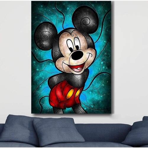 Disney 5D Diamond Painting DIY Cross Stitch Kits Paste Diamond Mosaic Pattern Painting Diamond Embroidery Full Home Decor