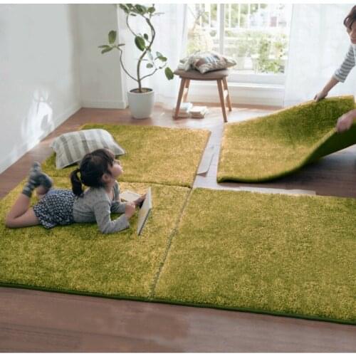 New Long Hair Memory Foam Area Rugs Child/Kids Play Mat Patchwork Soft Carpets Magic Jigsaw Splicing Puzzle Baby Climbing Rug
