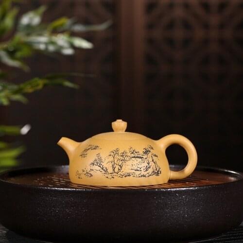Wholesale yixing teapot authentic masters all hand mud are recommended and teapot 200 cc purple sand tea sets
