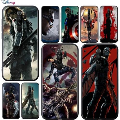 Marvel The Falcon and the Winter Soldier For Xiaomi Redmi 9A 9C 9 Prime GO 8A 7A 6A 5A 4X S2 Pro Plus TPU Silicone Phone Case