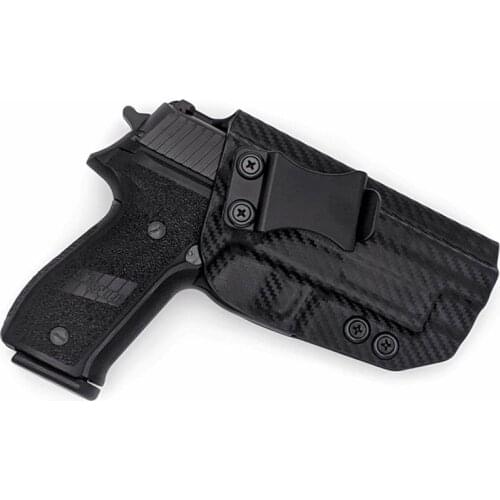 Carbon fiber Concealed Carry kydex IWB Holster For Sig Sauer P226 with Rail Norinco NP22 Mk25 Inside the Waistband Concealment