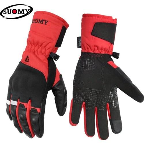 Riding Motorcycle Gloves Winter Waterproof Guantes Motocicleta Gant Luvas Motociclismo Invierno Eldiven Warm Touch Screen Suomy