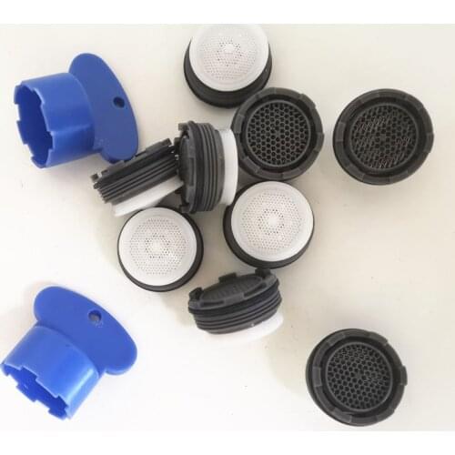 10PCS 23.5mm Male Thread Kitchen Faucet Aerator Female Thread Tap Device Diffuser Faucet Nozzle Filter Adapter Water Bubbler