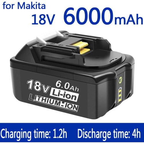 New For 18V Makita Battery 12000mAh Rechargeable Power Tools Battery with LED Li-ion Replacement LXT BL1860B BL1860 BL1850