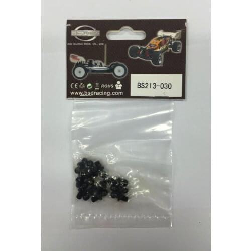 RED CAT /BSD 1/10 RC Car Parts BS213-030 Ball Head Screw for BS213 Redcat Blackout